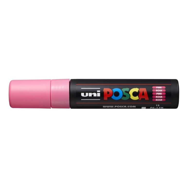 Caneta Posca Pc-17k Ponta 15mm Rosa – Unibal