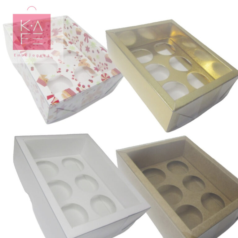 Caixa Base Brigadeiro para 6 Doces n.1 (12x9x4cm) 