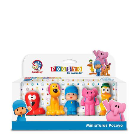 Turma Do Pocoyo Miniaturas Dedoche 5 Peças –