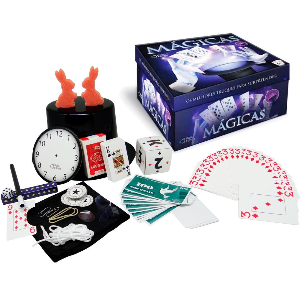 Magicas Top Line Com Cartola E Varinha 7282 – Pais E Filhos