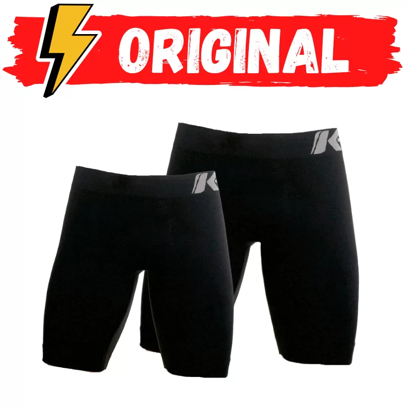 Kit 2 Bermudas Térmicas Masculina Keeper Short Calção Térmico Anti Assadura