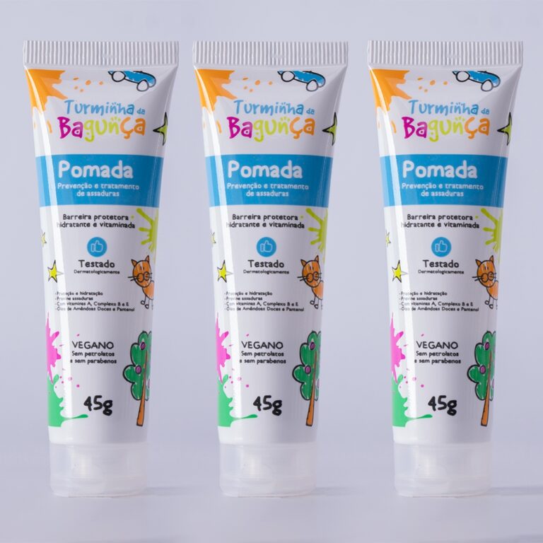 Kit 03 Pomadas Prevenção de Assaduras TURMINHA D