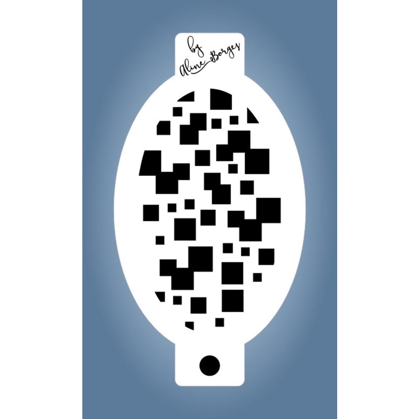 Stencil Textura Mine Craft