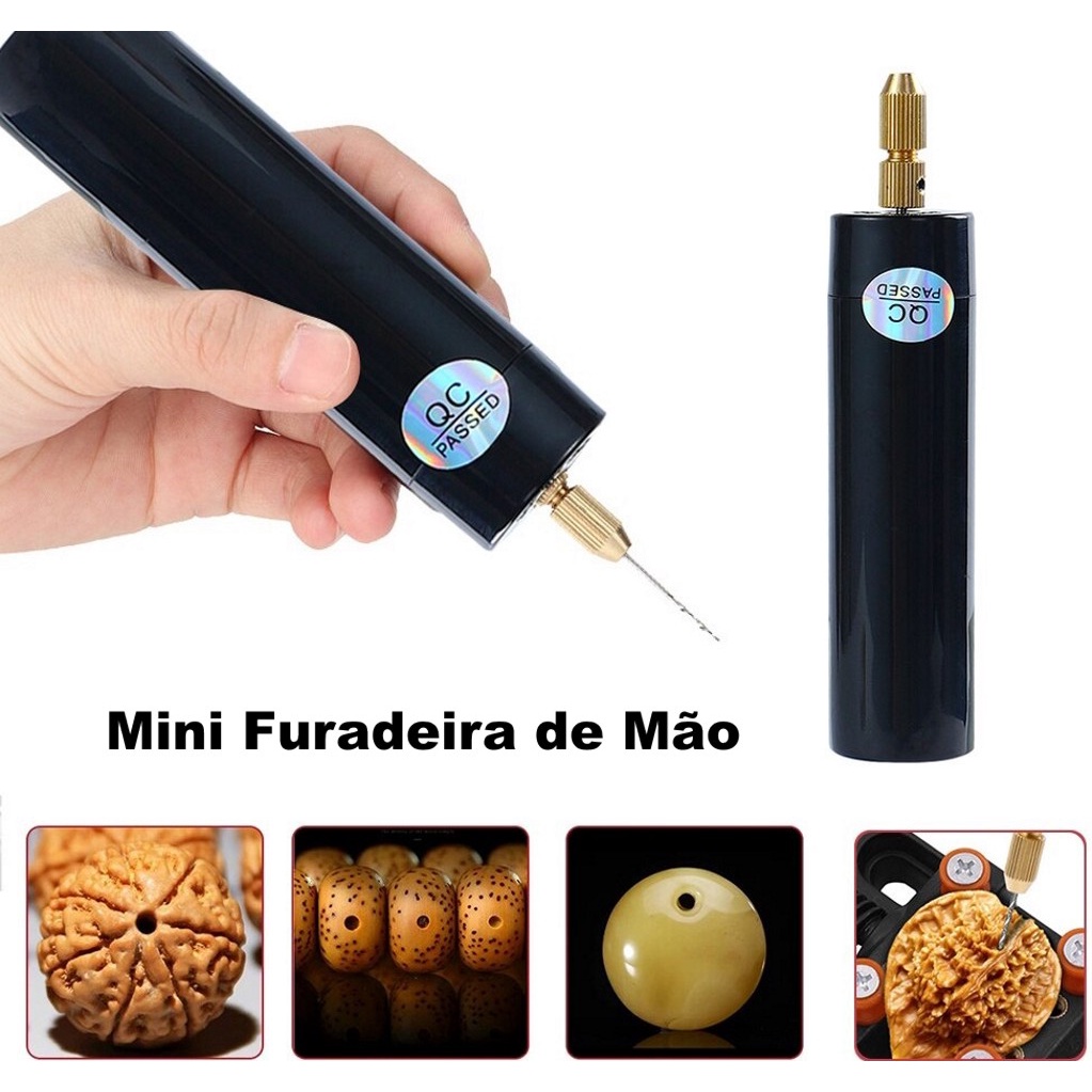 Mini Motor Elétrico de Mão