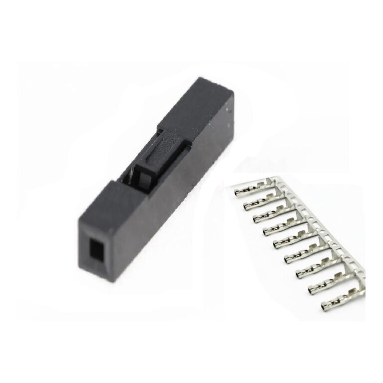 Kit Com 20 Conectores Jumper 1 Via + Terminais Fê