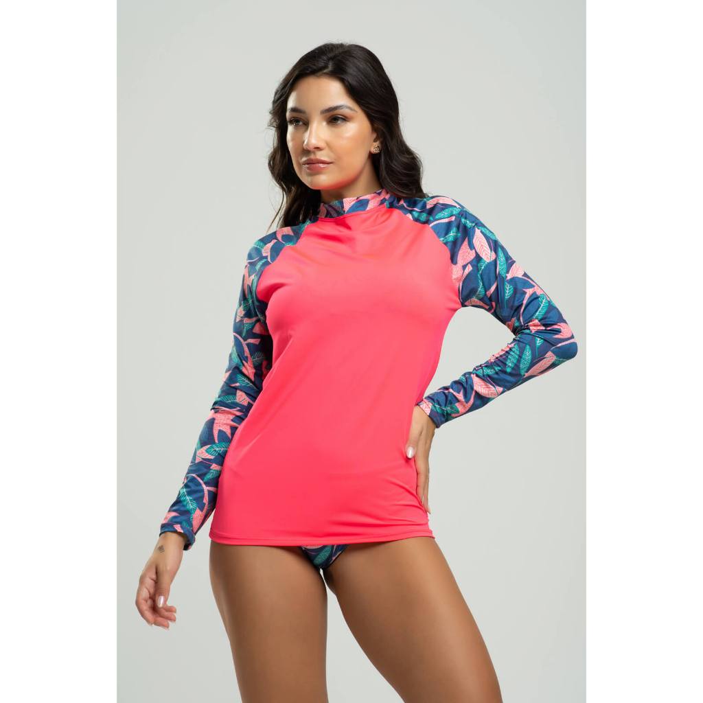 Blusa Feminina Térmica Manga Longa Proteção Uv 50+