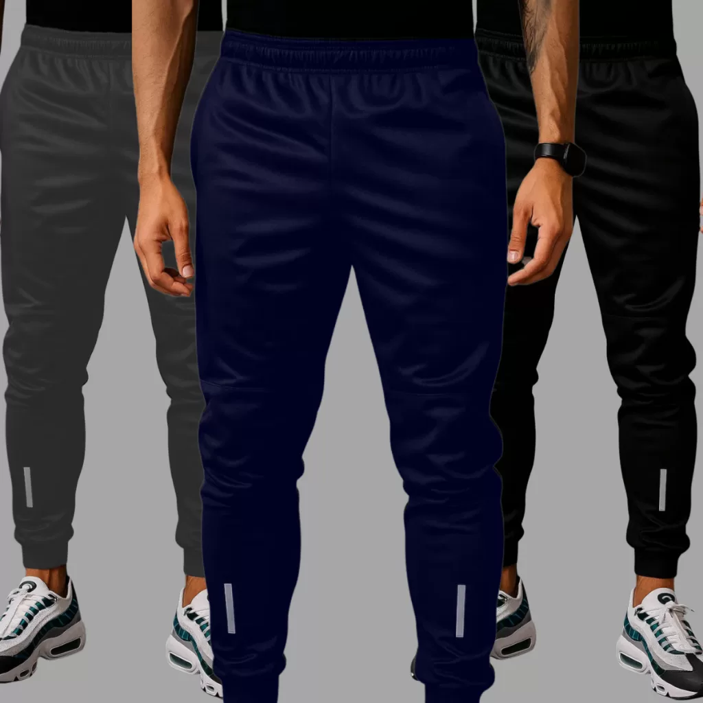 Kit 3 Calças Jogger Masculina do P ao GG Ótimas Para caminhada cross fit academia oferta