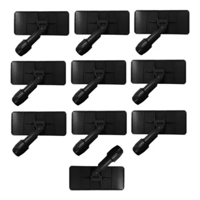 Suporte Lt P/ Fibras Preto – Kit 10 Unid
