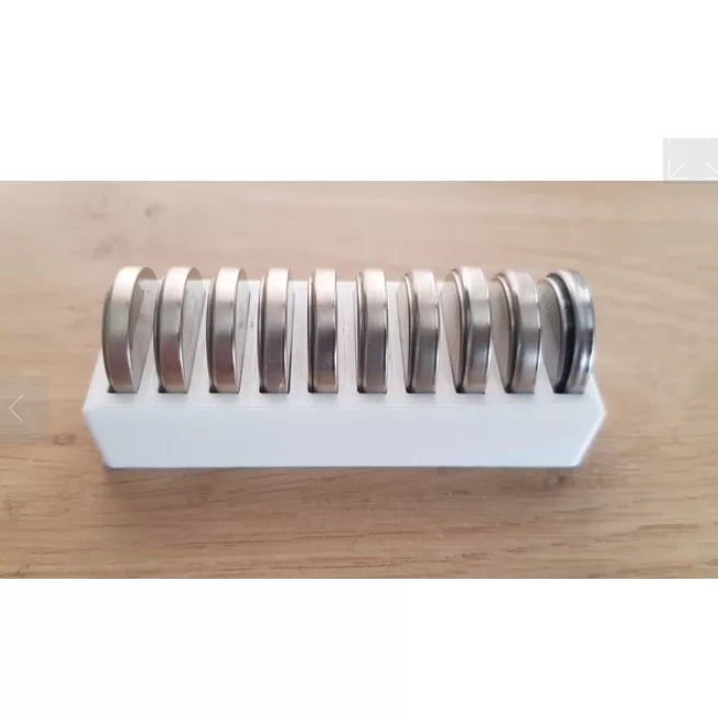 Cr-2450 Organizador Com 10 Slots Para Baterias