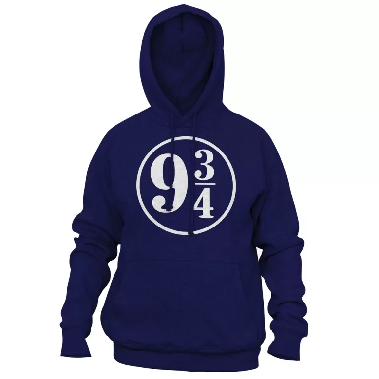 Moletom Canguru Estampado Harry Potter 9 3/4 Alta 