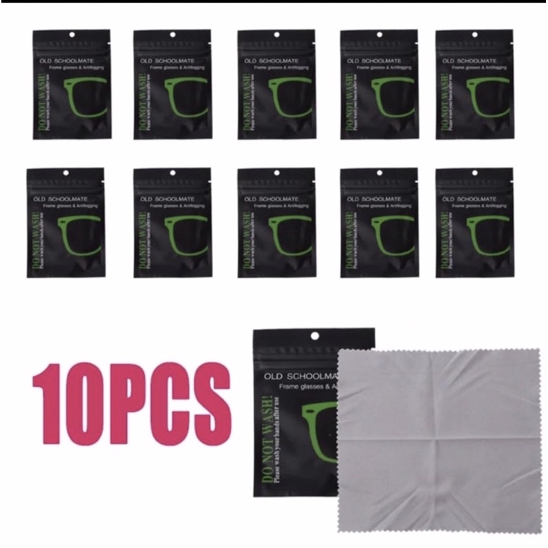 Lenço Flanela Antiembaçante com 10 unidades