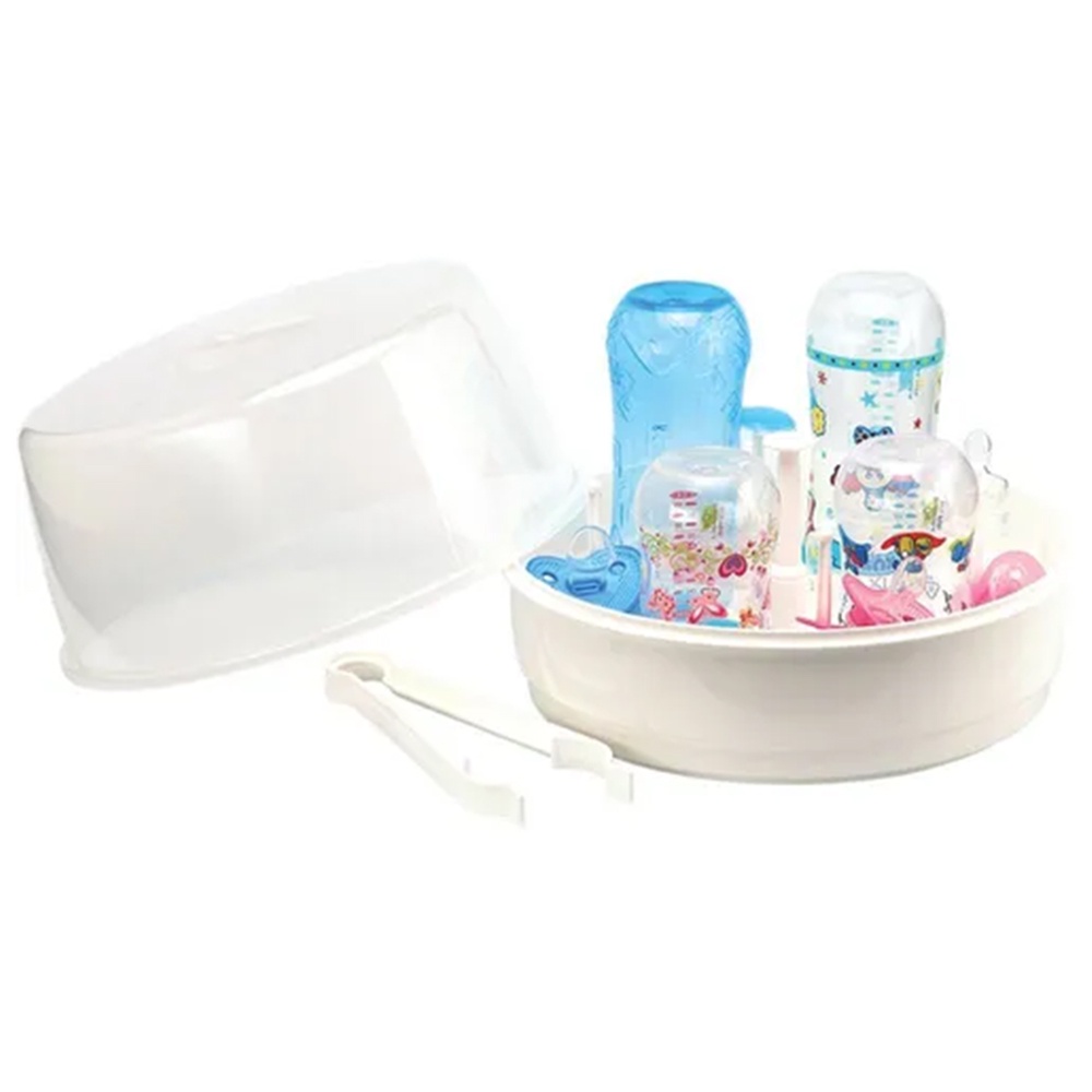 Esterilizador de Mamadeira Kuka +6 Para Micro-ondas Infantil