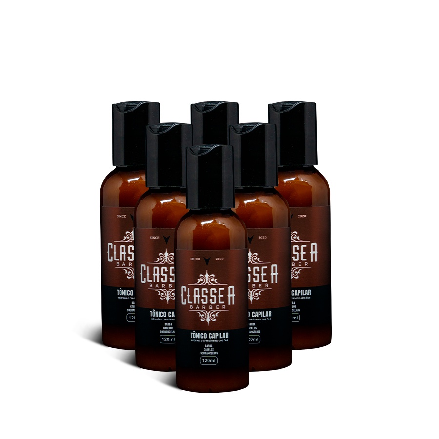 TÔNICO CAPILAR 120ml – 6 UN – CLASSE A