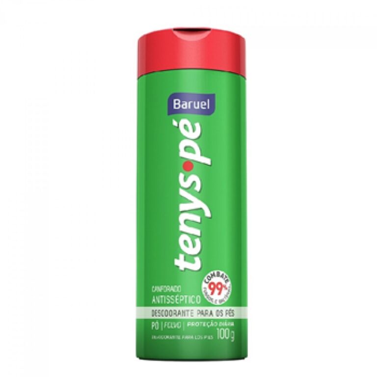 Talco Tenys Pé Baruel 100g – Canforado