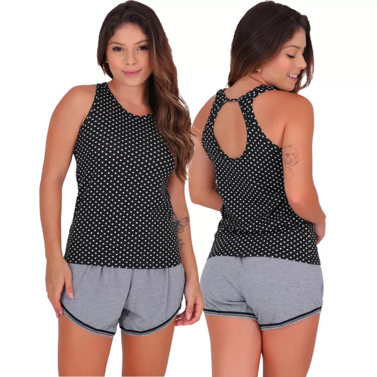 Regata Feminina Viscose Soltinha Rocca Moda Femini