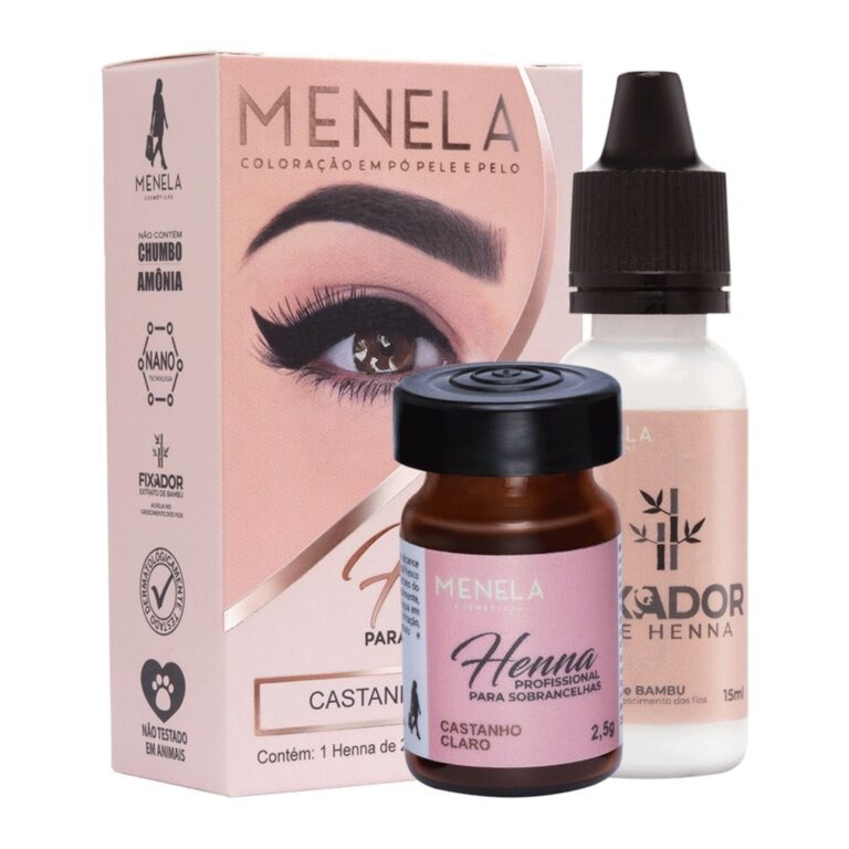 Henna Menela Profissional para Designer de Sobranc