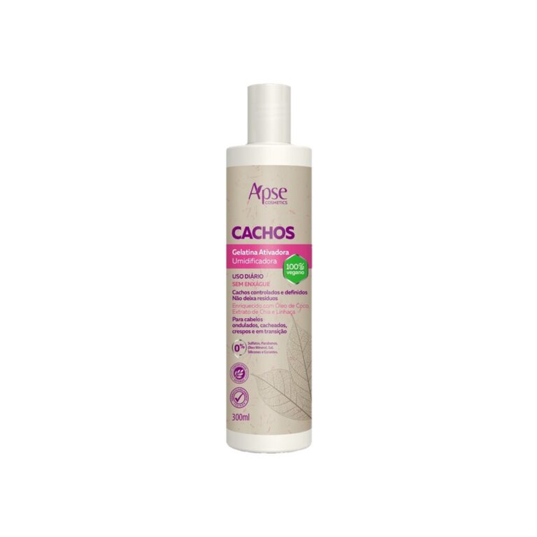 Gelatina Ativadora E Umidificadora De Cachos 300ml