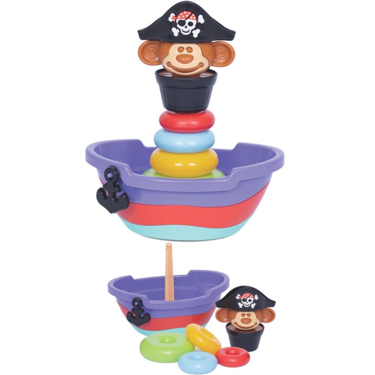Brinquedos para Bebê 0 a 6 Meses Empilha Baby Pir