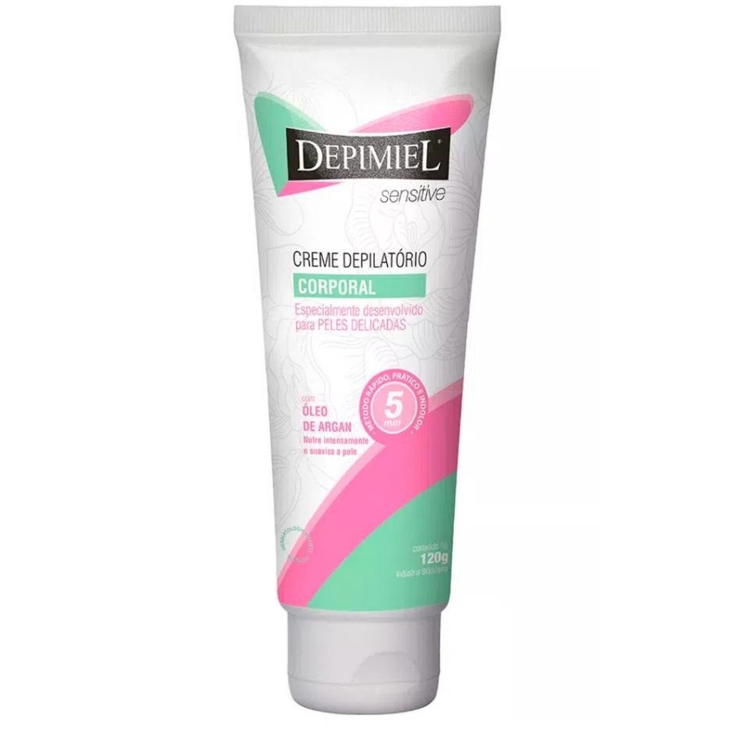 Creme Depilatório Corporal Sensitive 120g – Depimiel