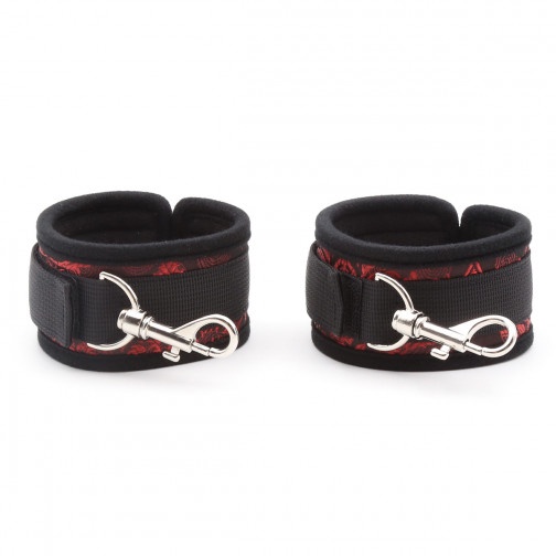 Tornozeleira em Renda Vermelho e Preto – Col