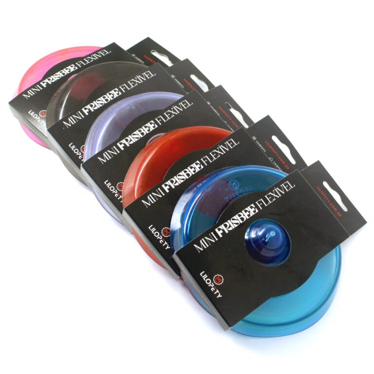 Brinquedo Mini Frisbee para Cães – Rosa 