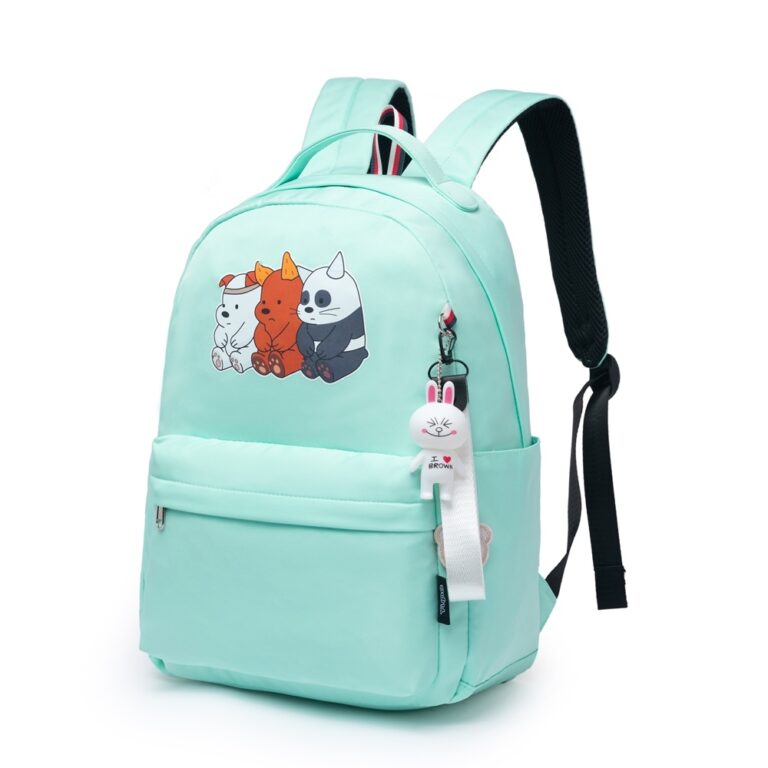 Mochila Escolar Menina Universitária Feminina Cha
