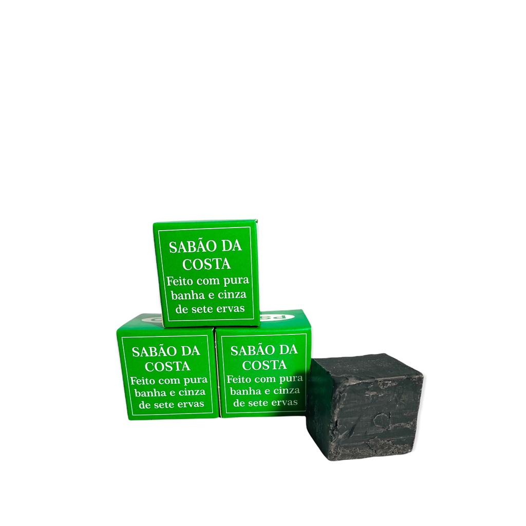 Sabão Da Costa Africano Verde Kit 10 unidades Promoção