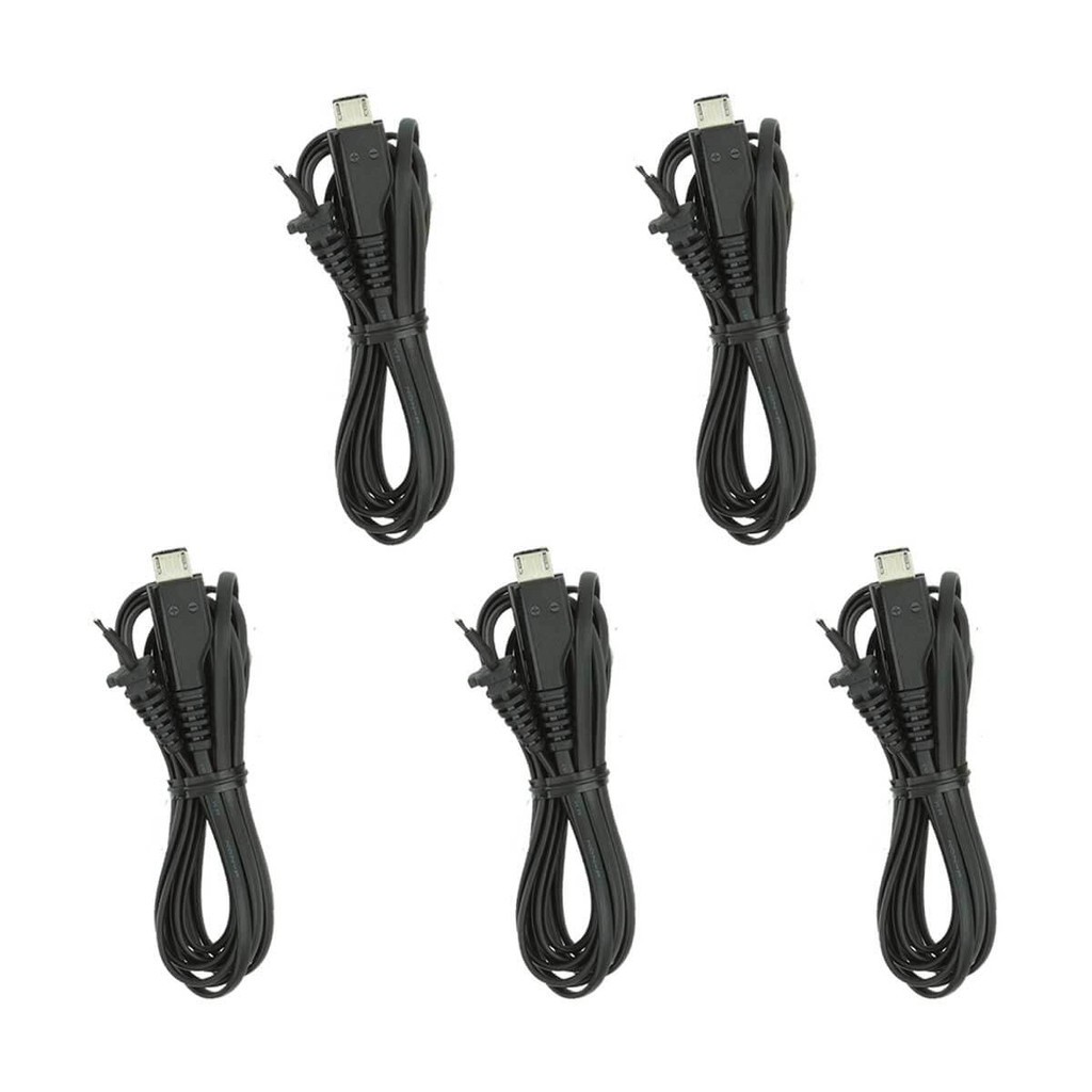 5x Cabo Rabicho Reparo Micro Usb / V8 – 1,5 Metros Original