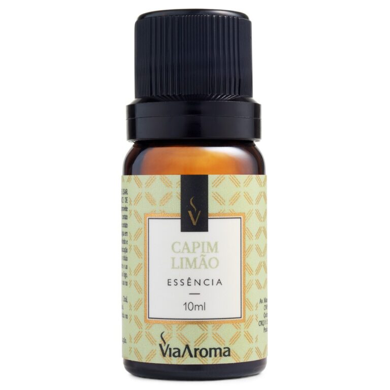 Essência Capim Limão 10ml – Via Aroma