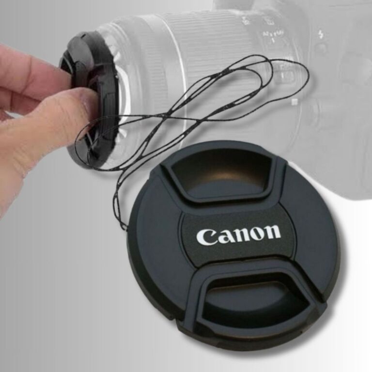 Tampinha Canon Frontal Lente Ø49mm Ø52mm Ø55mm 