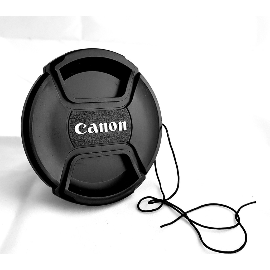 Tampinha Frontal Lente Canon 67mm – Tampa para Lens Cap 49mm 52mm 58mm 67mm 77mm