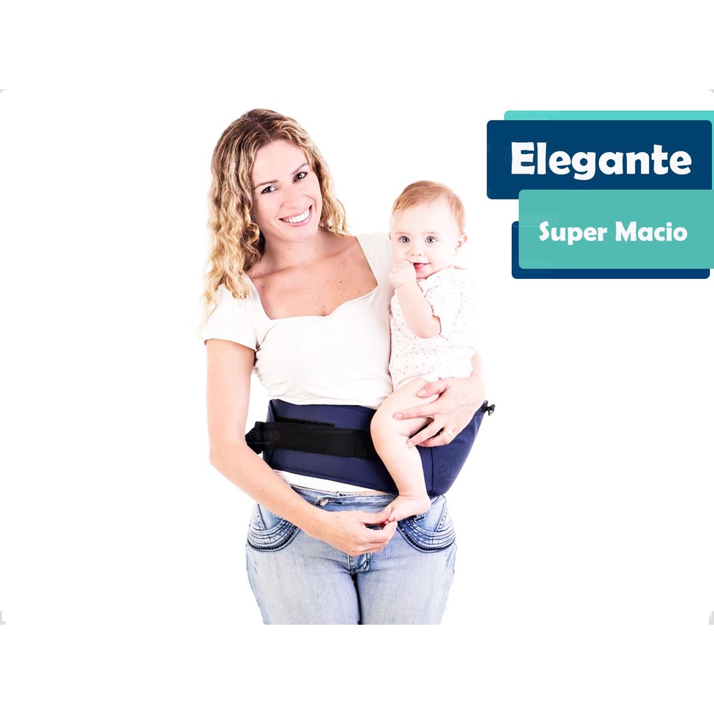 Canguru Kababy Carregador Infantil Para Passeio Distribuindo Uniformemente O Peso Do Bebê