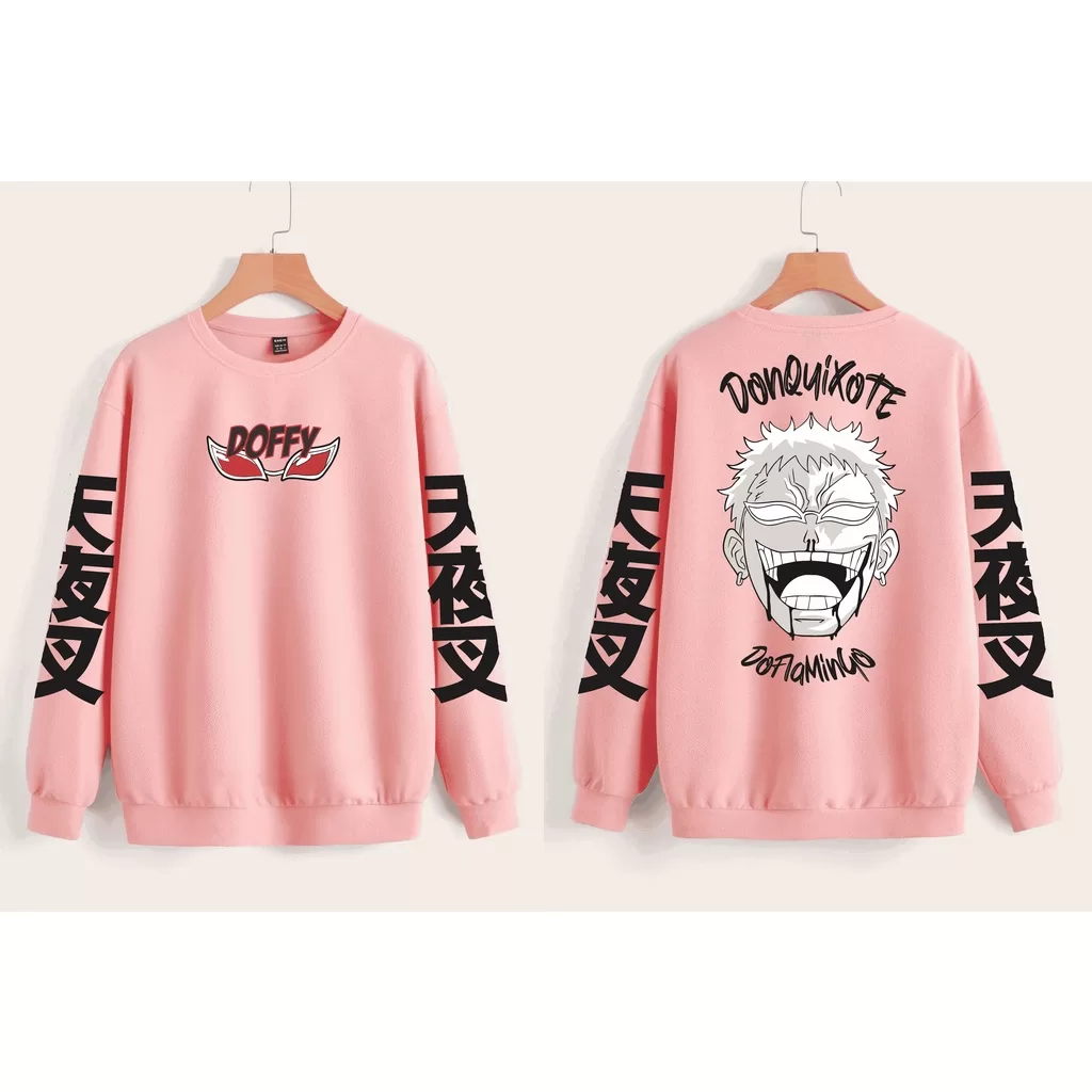 casaco Moletom Donquixote Doflamingo one piece anime