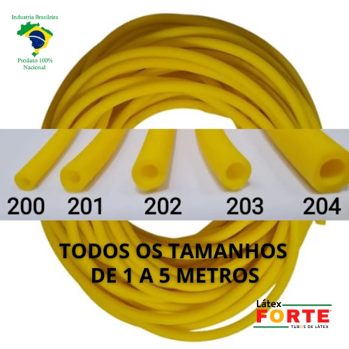 200 201 202 203 204 de 1, 2, 3, 4 e 5 metros Tubo 