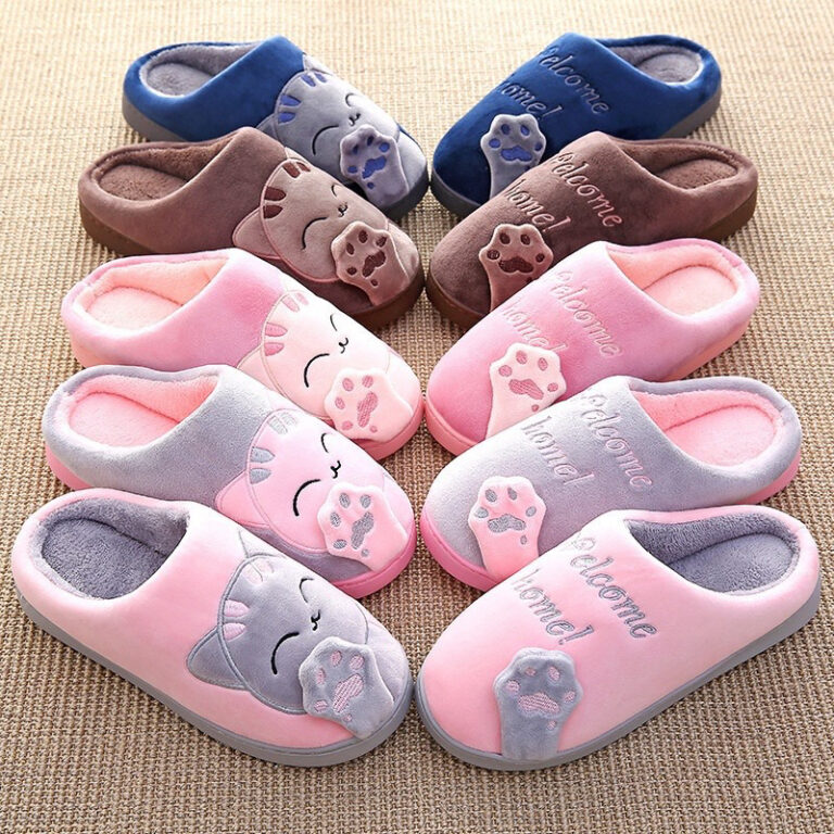 Pantufa Chinelo Feminino V010 Sapato Gato Da Sorte