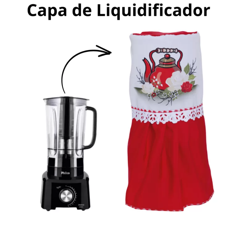 Capa Para Liquidifcador Oxford Estampado Protetora