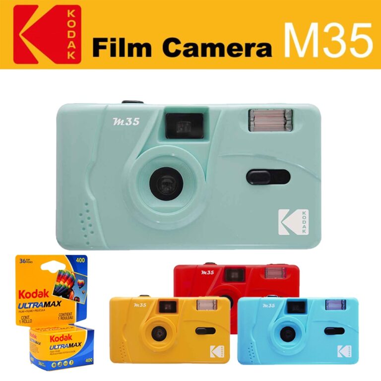 KODAK M35 35mm Câmera de filme reutilizável com 