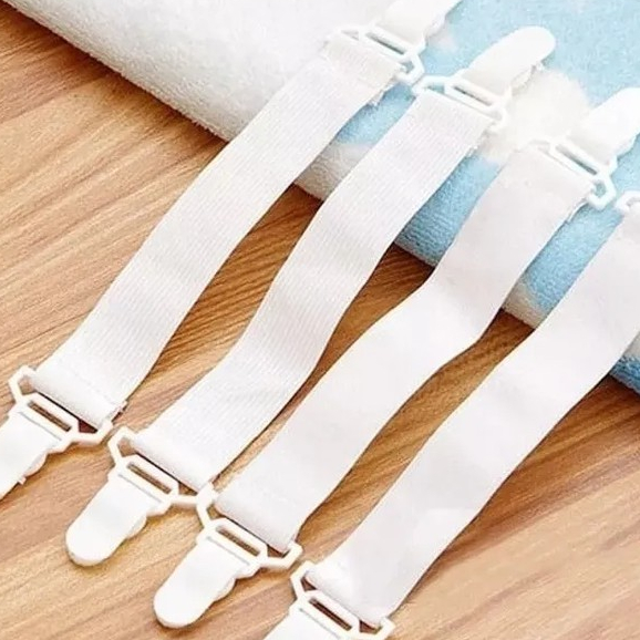 Conjunto 4 Prendedores Prendedor Para Lençol Colc