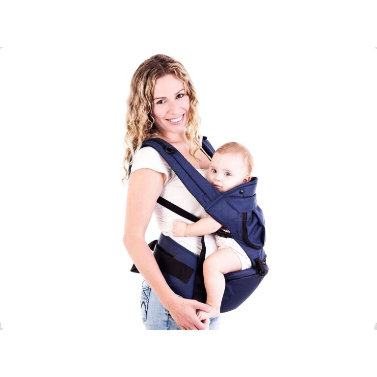 Canguru De Bebê Ergonômico Azul Seat Line 15kg P