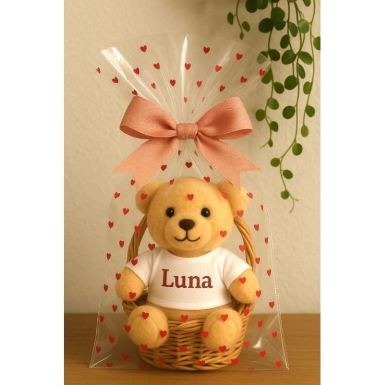 50 sacos celofane transparente e decorado para fes