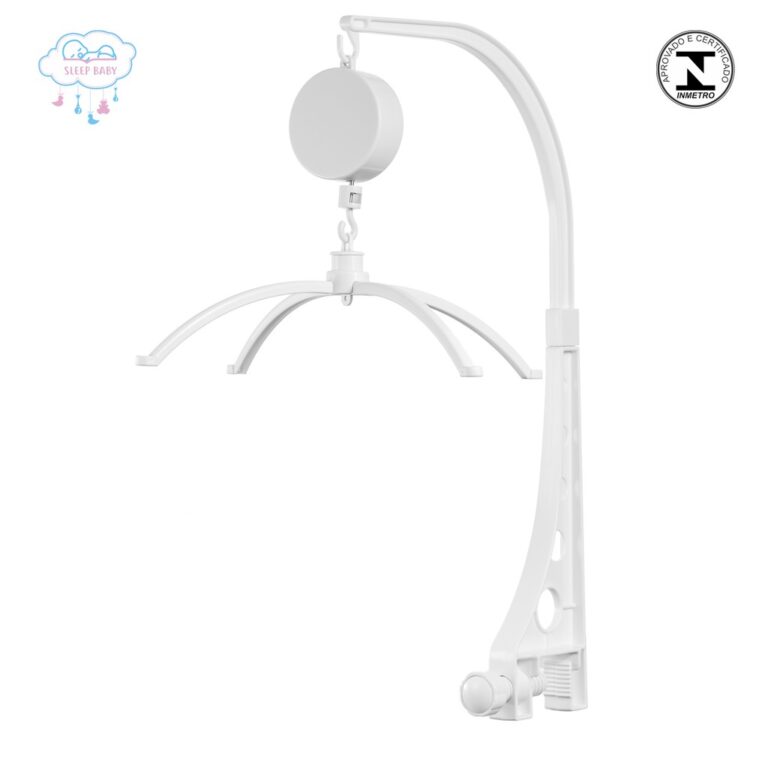 Suporte Para Móbile De Berço Giratório E Musica