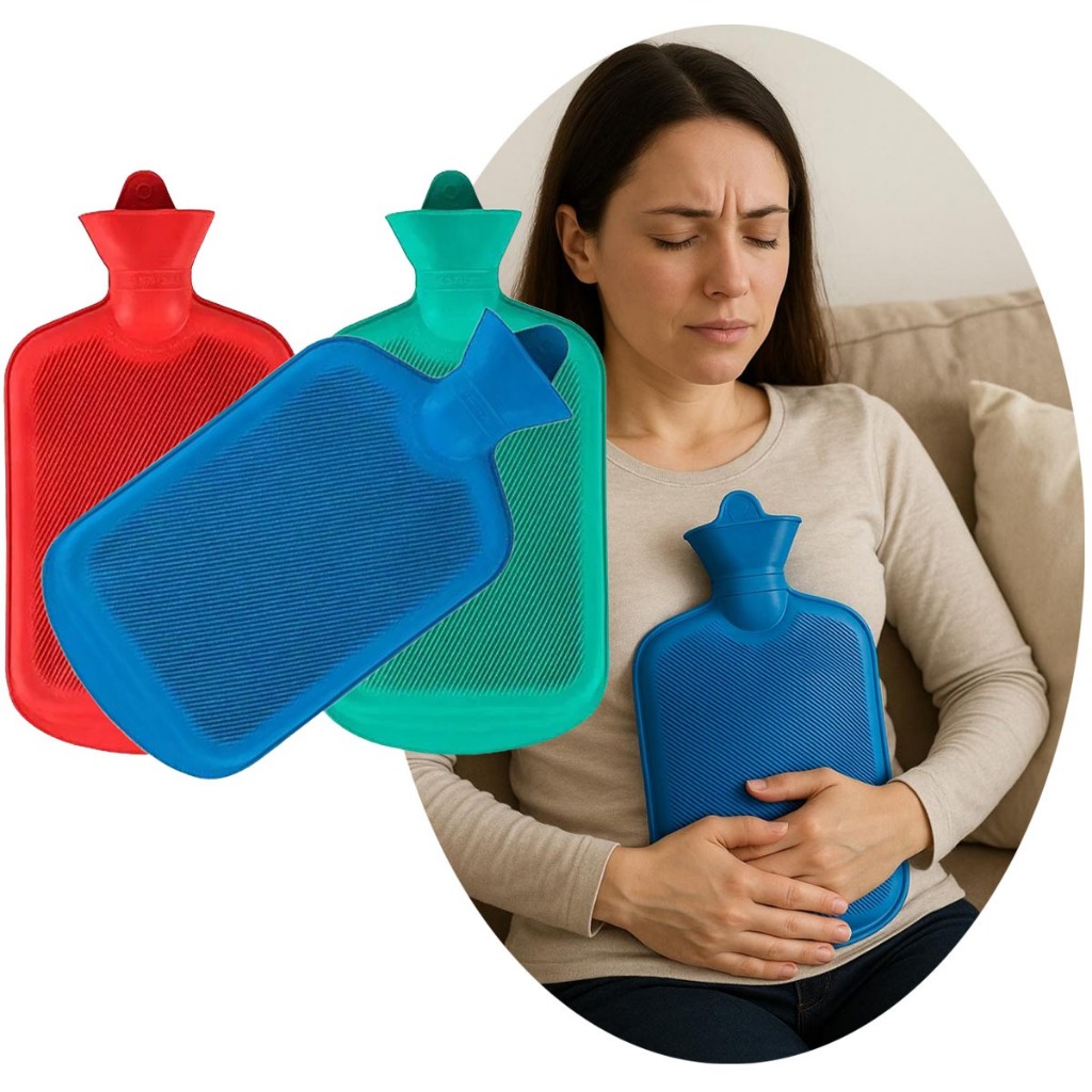 Bolsa Grande Termica De Agua Quente Fria Compressa Cólica Dores