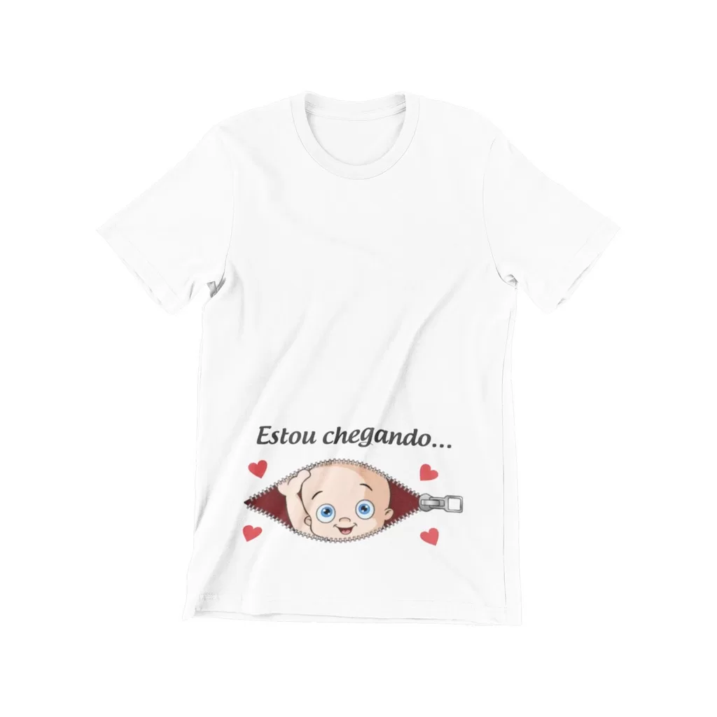 Camiseta Gestante Estou Chegando