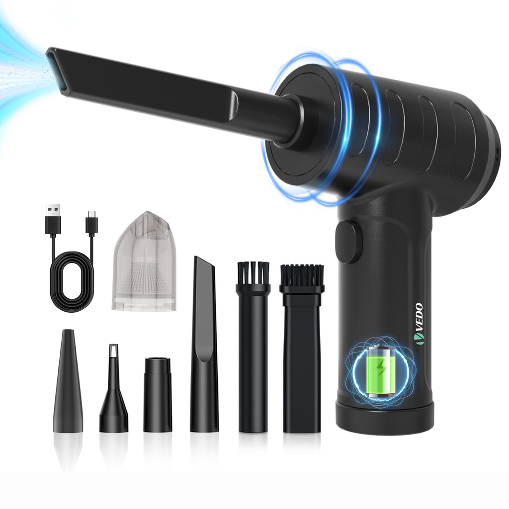 Novo em stockMini Soprador De Pó De Computação Usb Portátil Espremedor De Ar Comprimido Para Teclado