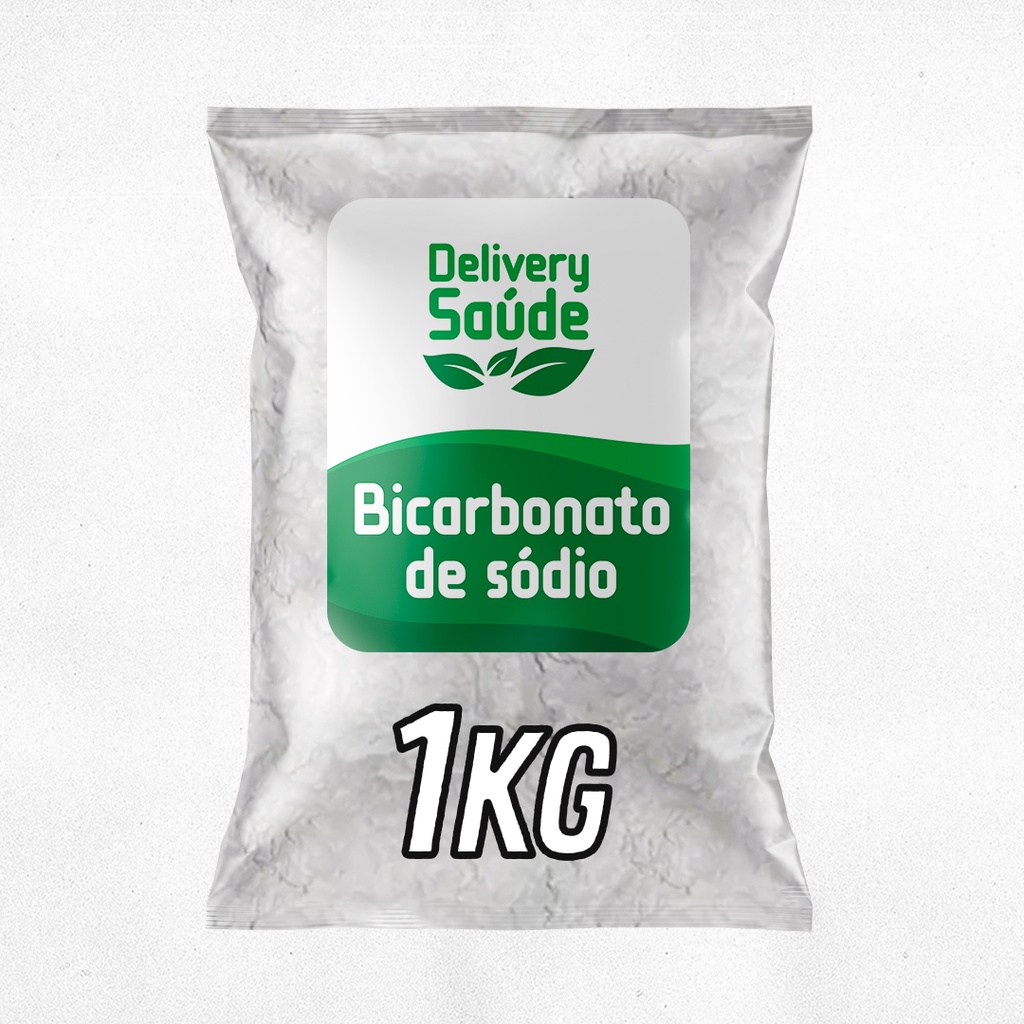 BICARBONATO DE SÓDIO ORIGINAL 100% PURO 1KG MULTIUSO