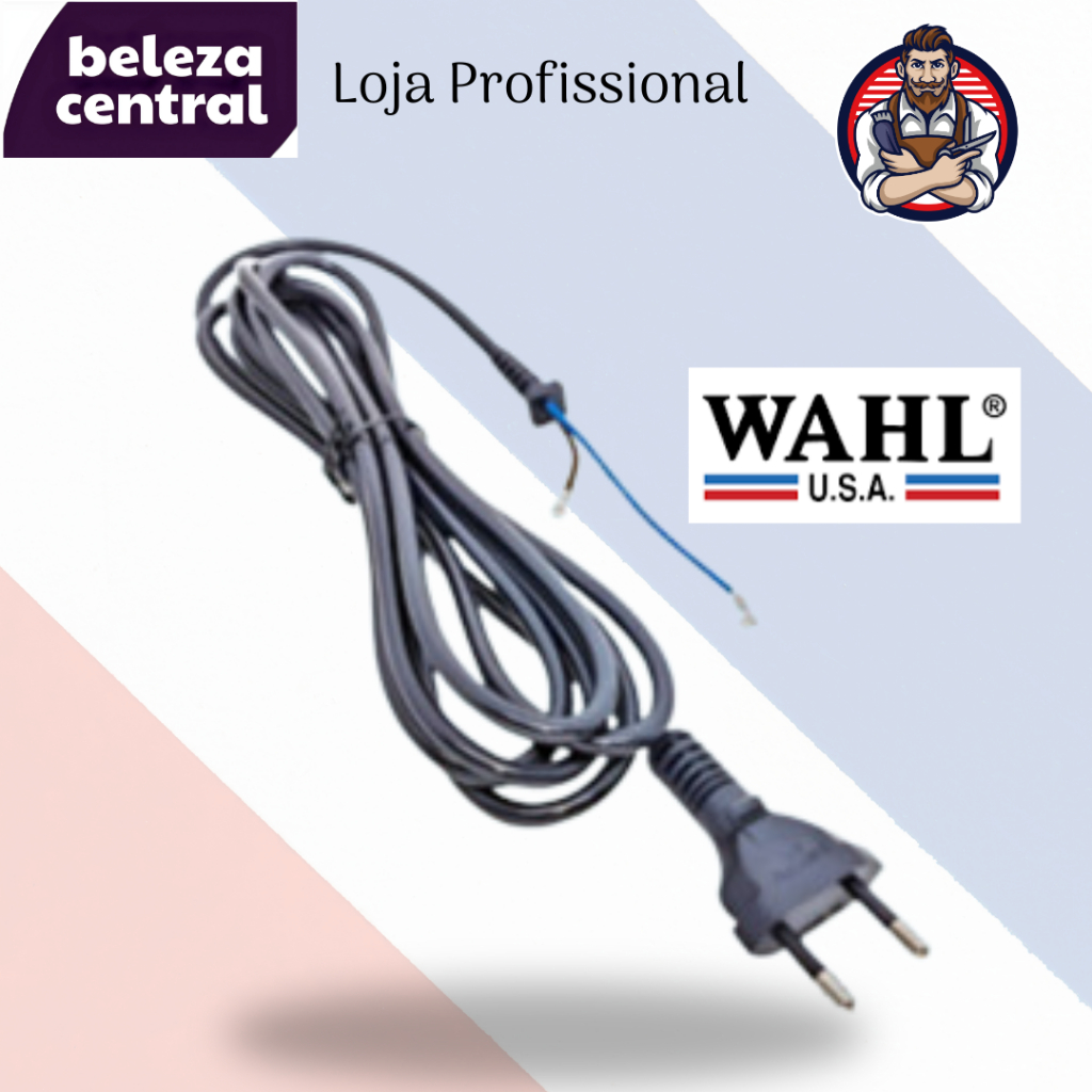 Cabo Fio De Energia P Máquinas De Corte Wahl – Original