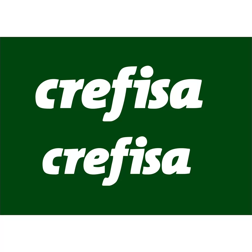 Kit termocolante  crefisa frente e costas