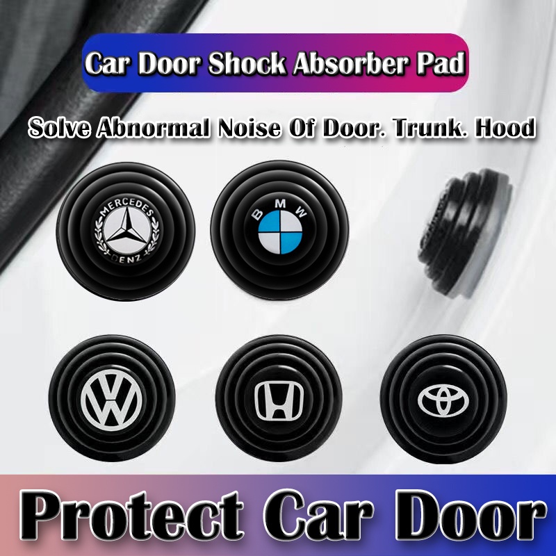 10 Peças Conjunto Protetor De Borda De Porta De Carro Autoadesivo Junta De Absorção De Choque De Ace