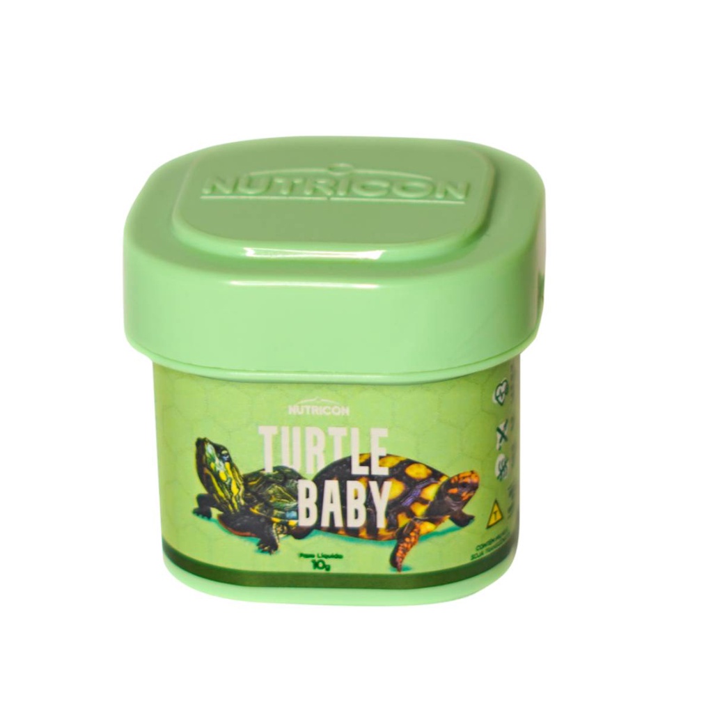 Ração Turtle Baby 10g Nutricon Tartaruga