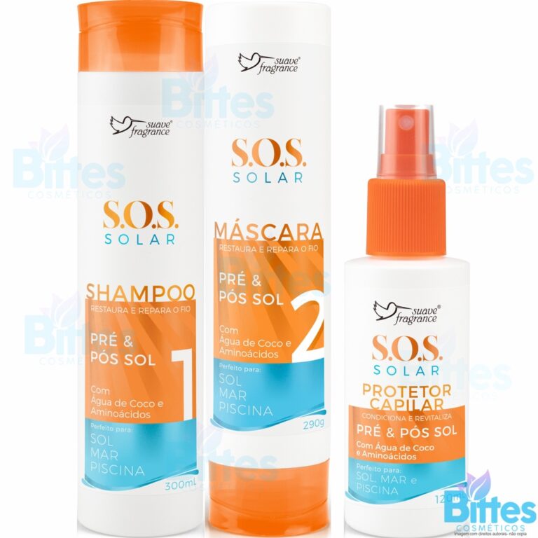 Kit Sos. Solar Suave Fragrance Cosméticos Proteto